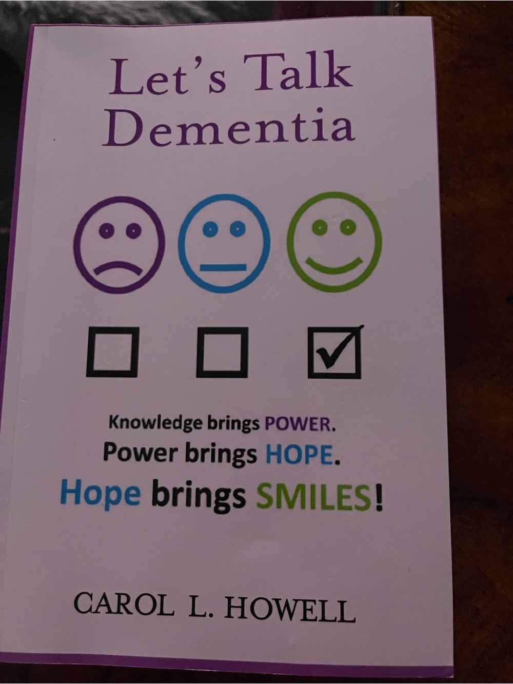 Let’s Talk Dementia by Carol Howell
